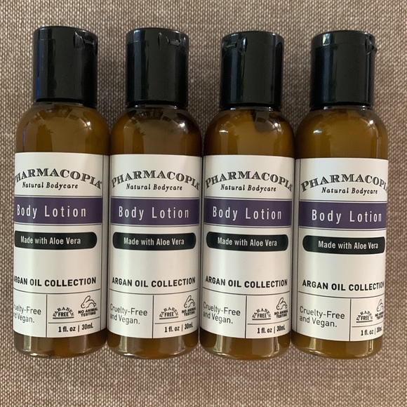 Pharmacopia Argon Oil Collection Body Lotion - Vegan, Cruelty Free New Gift Bag - Picture 2 of 5